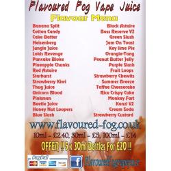 Vape juice/e liquid/e cig/mod