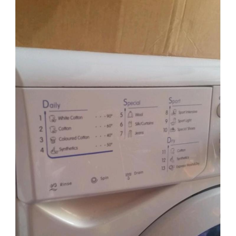 Indesit IWDC6125 Washer Dryer