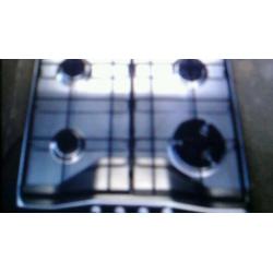 Hob and splashback