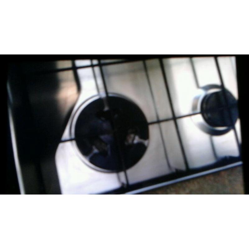 Hob and splashback