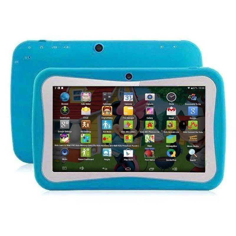 7" ANDROID EDUCATIONAL TABLET PC 4.4 FOR CHILDREN KIDS, 8GB, DUAL CAM, BLUETOOTH, WIFI BRAND NEW.