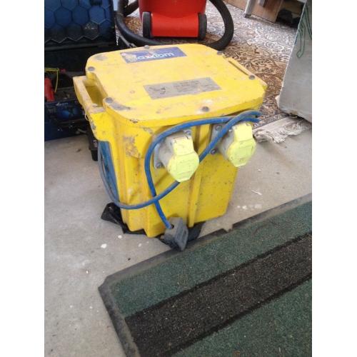 110volt transformer. 5kva heavy duty high load