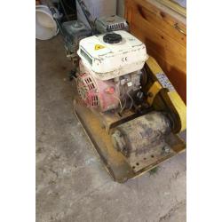 Honda whacker plate