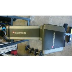 Maximuscle weight bench