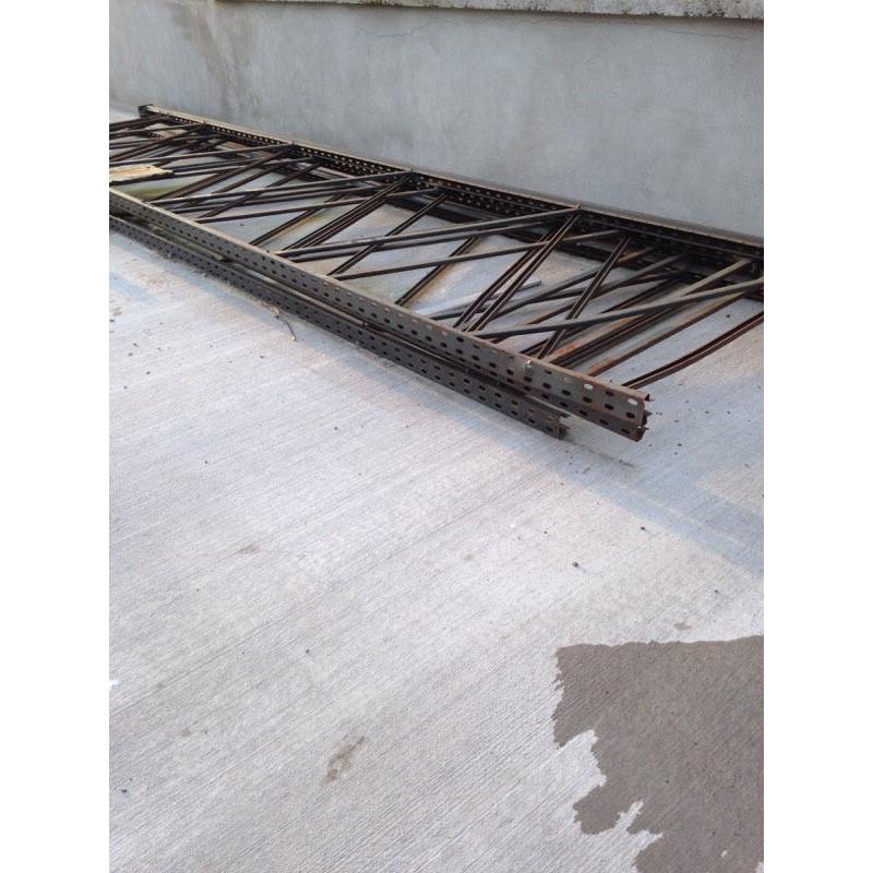 Industrial shelving racks