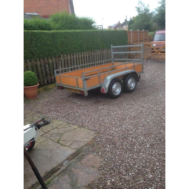 8x4 Twin Axel Trailer