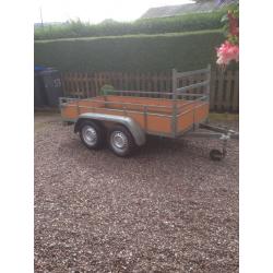 8x4 Twin Axel Trailer