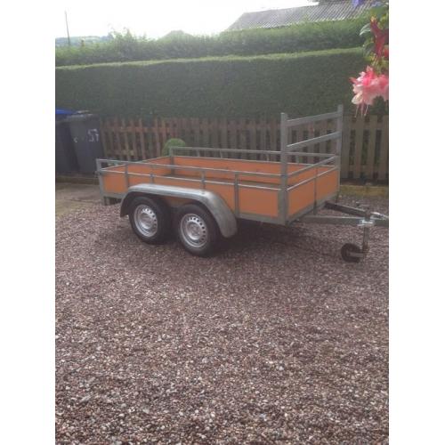 8x4 Twin Axel Trailer