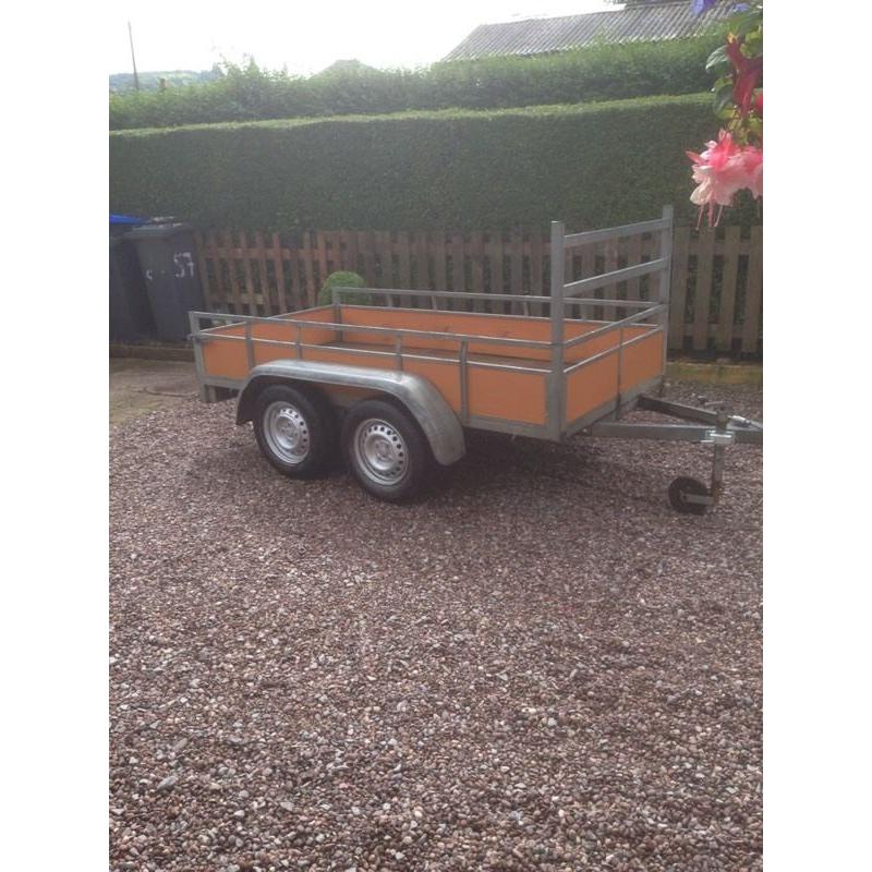 8x4 Twin Axel Trailer