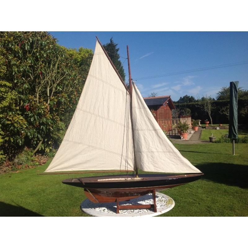 Model Sailing Boat.