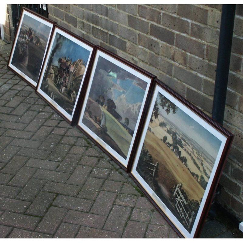 Whitbread brewery prints by Roland Hilder