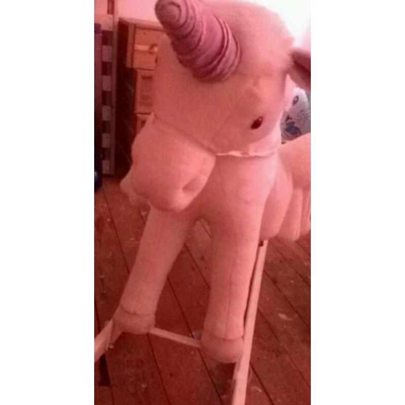 Genuine merrythought rocking horse