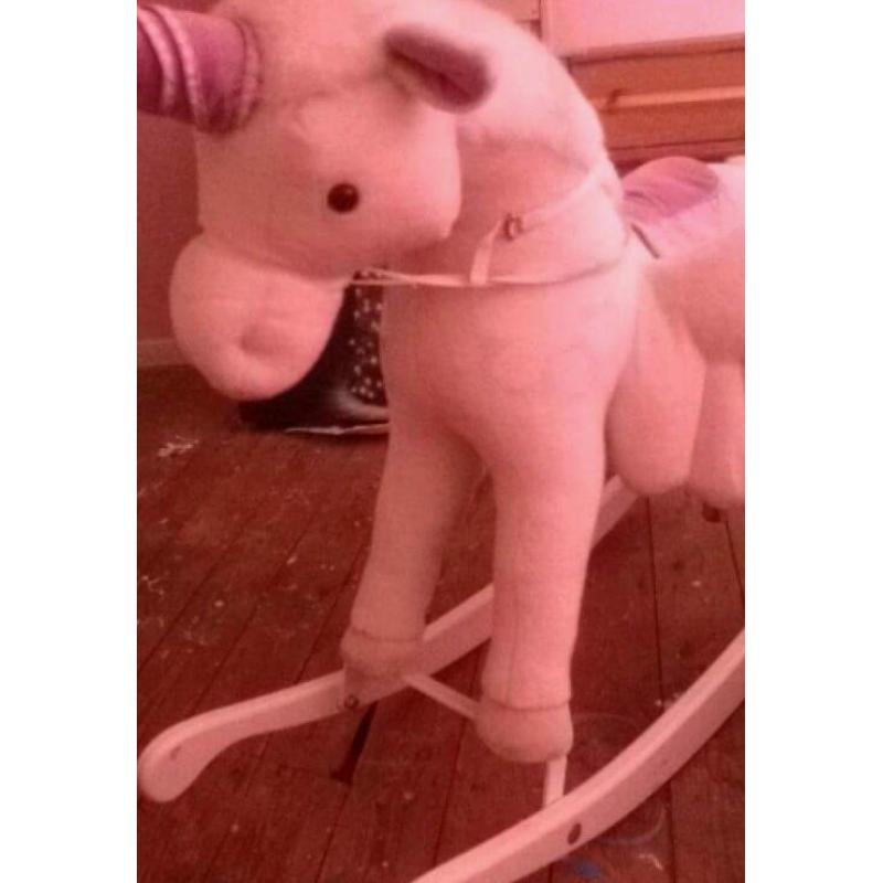 Genuine merrythought rocking horse
