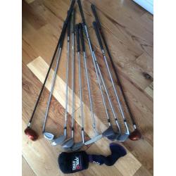 Ten Golf Sticks by TaylorMade - Rescue - Ram FX- Knight-Precision FM-etc