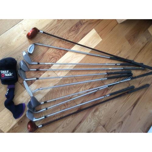 Ten Golf Sticks by TaylorMade - Rescue - Ram FX- Knight-Precision FM-etc