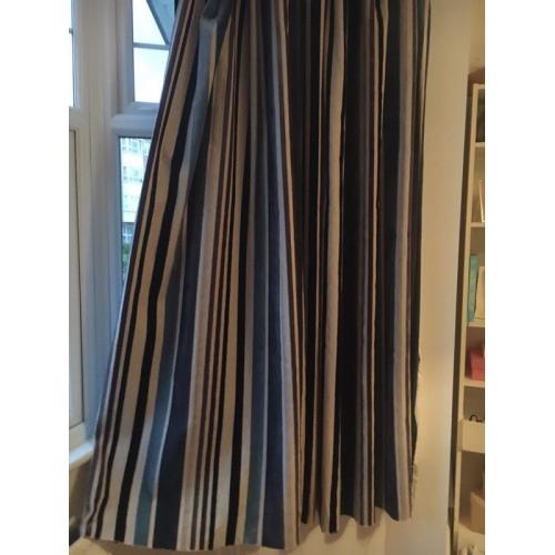 Curtained