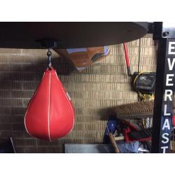 Everlast heavy duty boxing punchbag stand with bag and speed bag