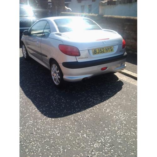 Peugeot 206CC CONVERTIBLE!! 2L, 2002