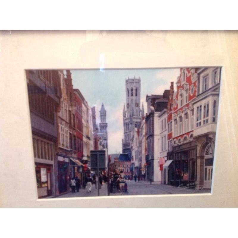 Collection of signed prints and original paintings