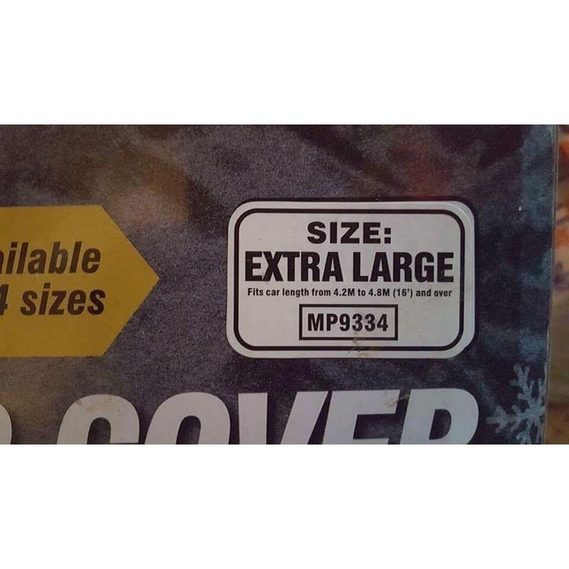 XL car cover