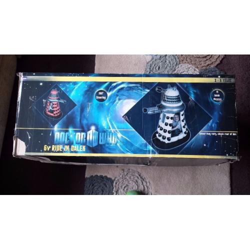6v Ride in Dalek (Doctor Who/ Dr. Who)