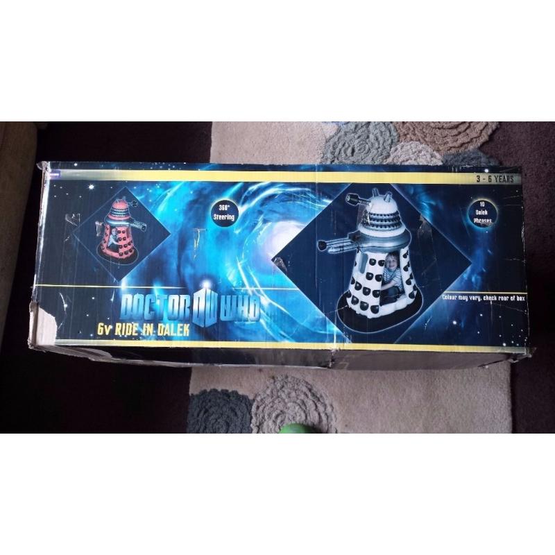 6v Ride in Dalek (Doctor Who/ Dr. Who)