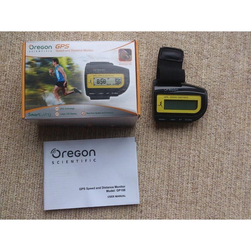 Oregon Scientific GP 108 GPS Speed & Distance Meter