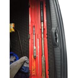 1/2 and 3/8 torque wrenches