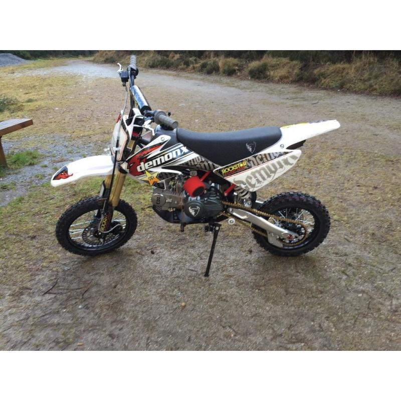 Demon x 125 xlf dirt bike 2015 model