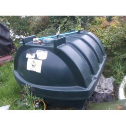 oil boiler and tank
