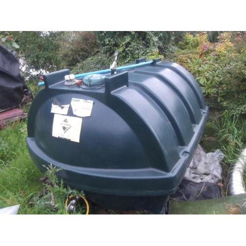 oil boiler and tank