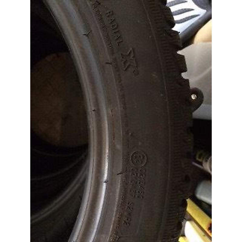 4 Michelin Tubeless Alpin 5 Winter Tyres for sale