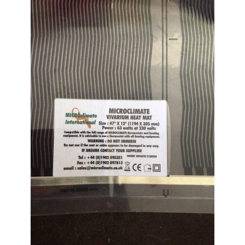 Reptile heat mat