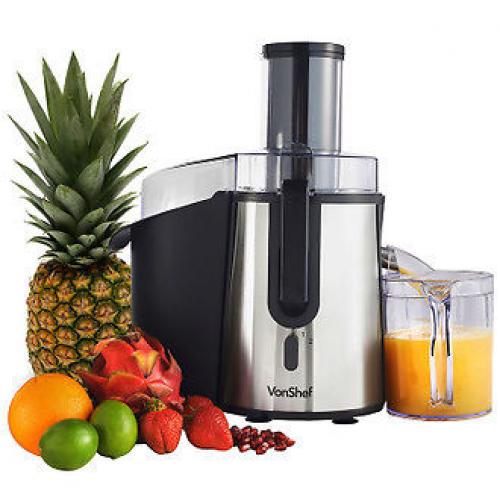 VonShef Professional Whole Fruit Juicer 990W Max Power Motor