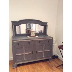 Antique sideboard painted Annie Sloan paint