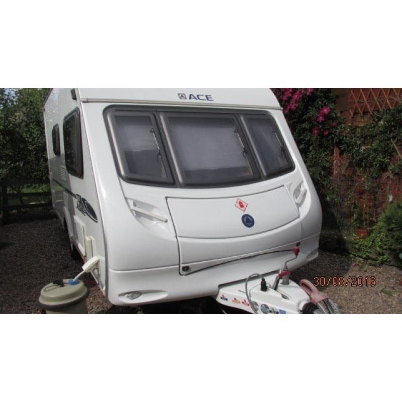 Ace Jubilee Ambassador 2009 2 berth with " INFLATABLE AWNING "