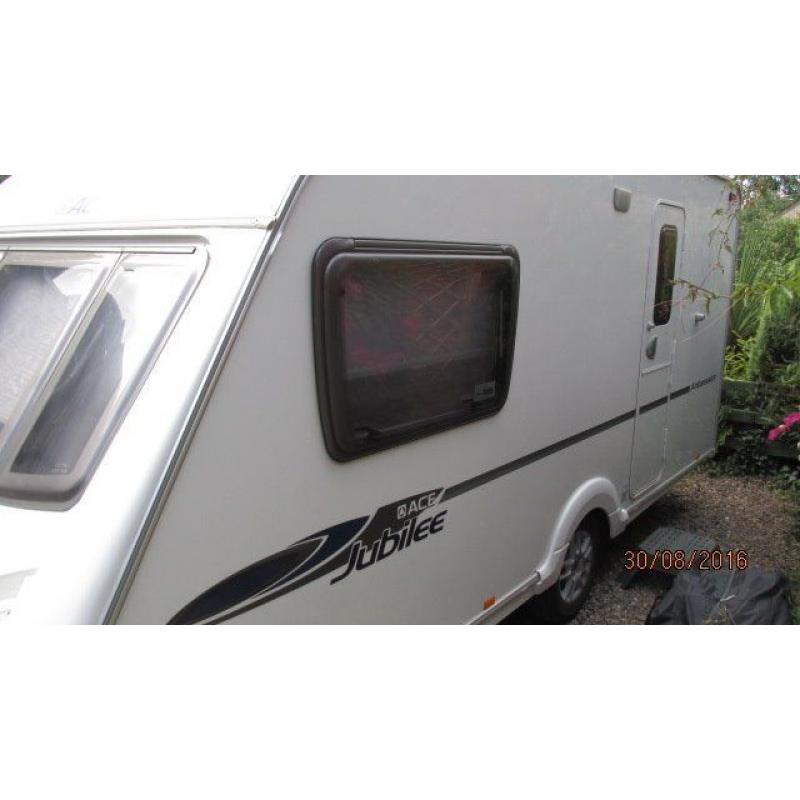 Ace Jubilee Ambassador 2009 2 berth with " INFLATABLE AWNING "