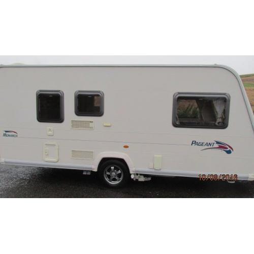 2007 BAILEY PAGEANT series 6 ,,, 2 berth with MOTOR MOVER +PORCH AWNING