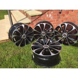 Wolfrace 17" Alloy Wheels