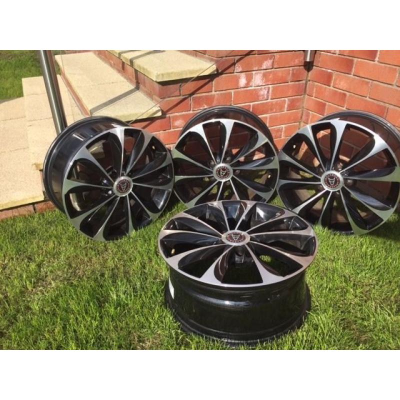 Wolfrace 17" Alloy Wheels