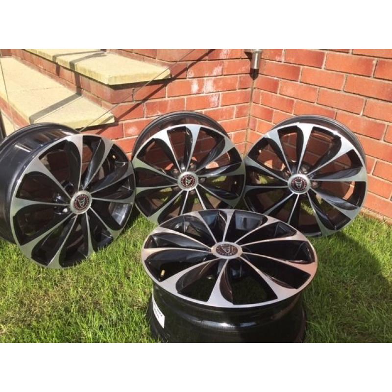 Wolfrace 17" Alloy Wheels