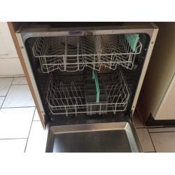 HOTPOINT AQUARIUS BEIGE/CREAM FULL SIZE DISHWASHER GOOD CLEAN CONDITION PERFECT WORKING ORDER