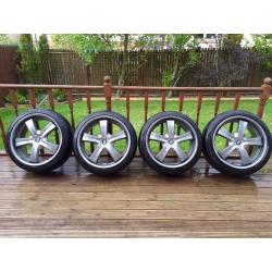 BMW X5 22" Alloy Wheels Alloys just been Powdercoated