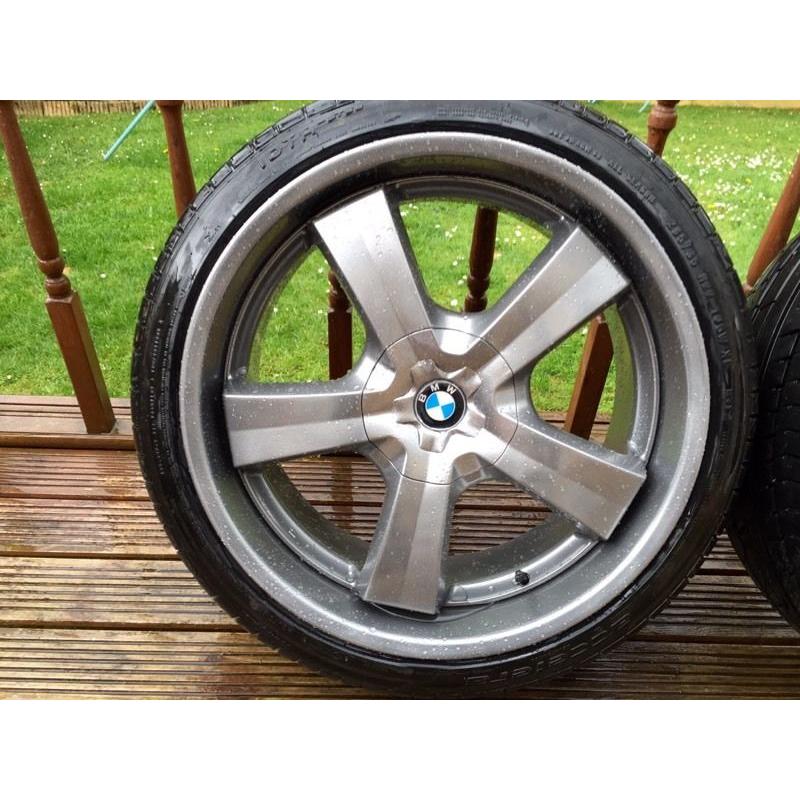 BMW X5 22" Alloy Wheels Alloys just been Powdercoated