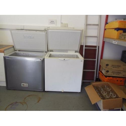 freezer and Tall larder fridge