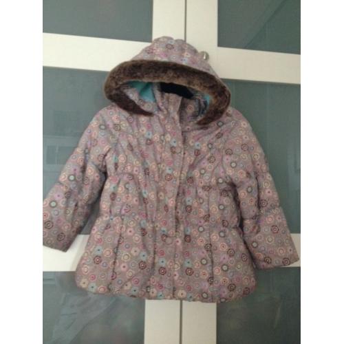 Lovely Debenhams waterproof winter coat 3-4yrs