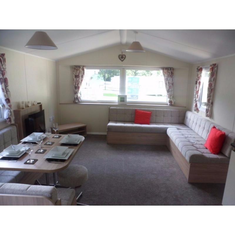 STATIC CARAVAN FOR SALE NORTH WALES- LUXURY CHEAP STATIC ON 5* BRYNTEG PARK-SITE FEES INC UNTIL 2018