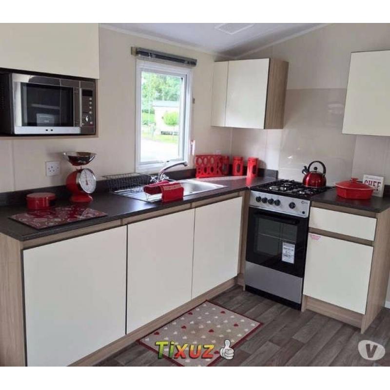STATIC CARAVAN FOR SALE NORTH WALES- LUXURY CHEAP STATIC ON 5* BRYNTEG PARK-SITE FEES INC UNTIL 2018