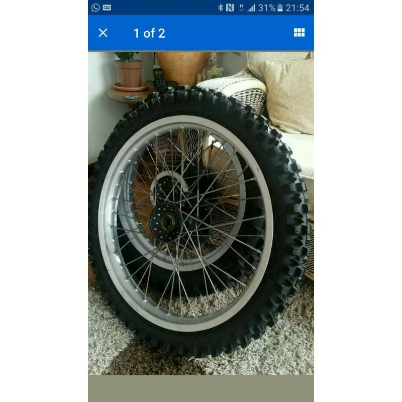 Mz baghira off road wheels