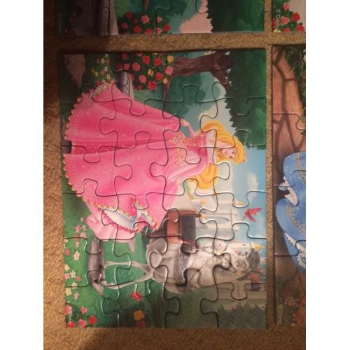4in1 Disney princess puzzles